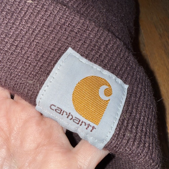 Carhartt Adult Unisex Winter Beanie Brown Hat Cap One Size Fits All - Picture 3 of 5